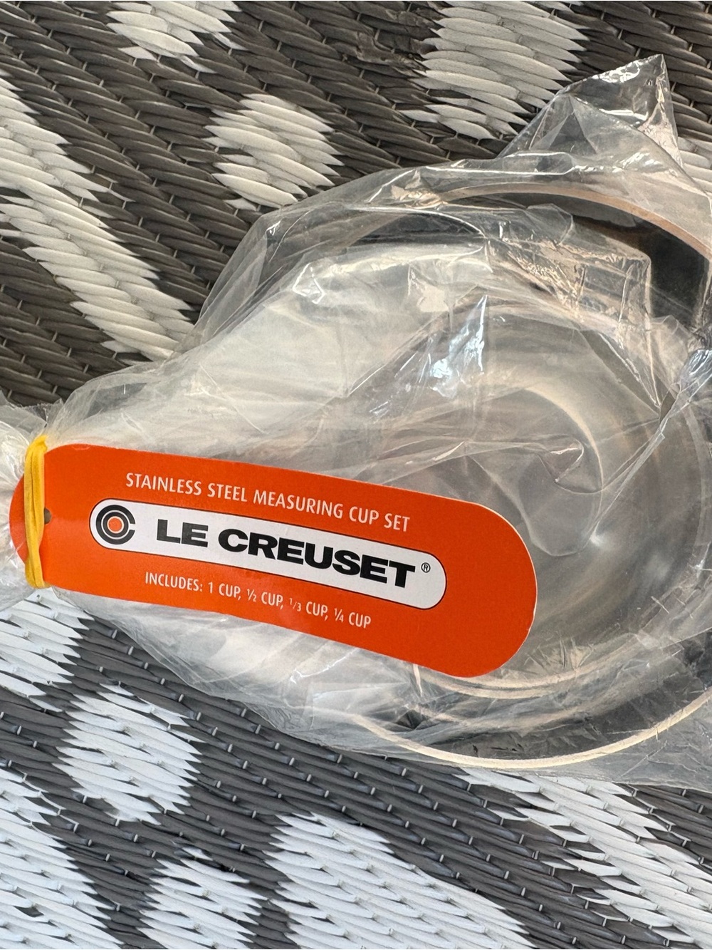 LE CREUSET stainless steel measuring cups - Picture 2 of 2